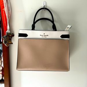 Kate Spade BEAUTIFUL beige/black Purse